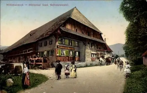 Ak Himmelreich Kirchzarten im Schwarzwald, Himmelreich, Höllental, bad. Schwarzwald. Gasthaus ...