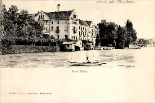 Ak Konstanz am Bodensee, Insel-Hotel