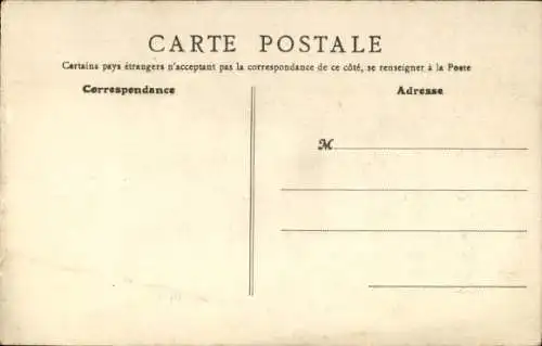 Ak Paris, Chahut Cube 1909, l'Architecture sous Louis XIII