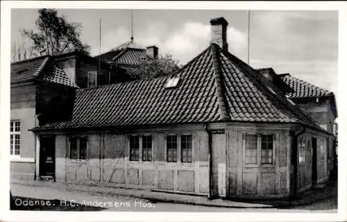 Ak Odense Dänemark, H.C. Andersens Hus