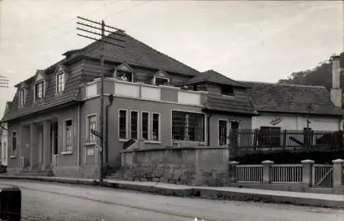 Foto Ak Dänemark ?. Farbikgebäude