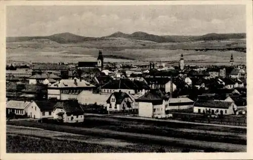 Ak Uherské Hradiště Ungarisch Hradisch Region Zlin, Blick auf den Ort