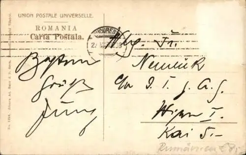 Ak București Bukarest Rumänien, Bulevardul Carol I