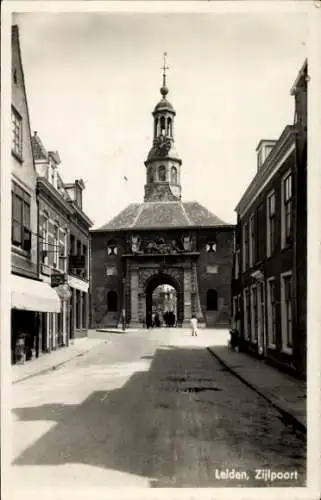 Ak Leiden Zuid-Holland Nederland, Zijlpoort