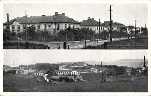 Ak Horní Beřkovice Ober Berschkowitz Region Aussig, Teilansichten