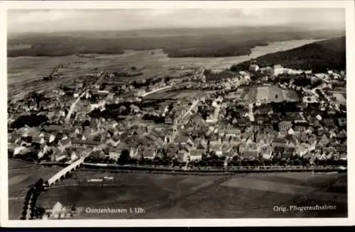 Ak Gunzenhausen in Mittelfranken, Fliegeraufnahme