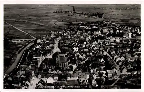 Ak Gunzenhausen in Mittelfranken, Fliegeraufnahme