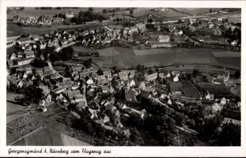 Ak Georgensgmünd in Mittelfranken, Fliegeraufnahme