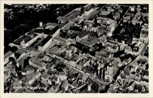 Ak Fulda in Hessen, Fliegeraufnahme