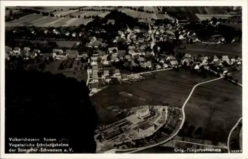 Ak Volkertshausen Baden Württemberg, Fliegeraufnahme, Erholungsheime