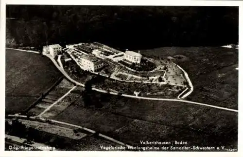 Ak Volkertshausen Baden Württemberg, Fliegeraufnahme, Erholungsheime der Samariter-Schwestern
