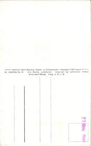 Ak Vieselbach Erfurt in Thüringen, Fliegeraufnahme