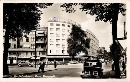 Ak Berlin Charlottenburg, Kurfürstendamm, Hotel Kempinski