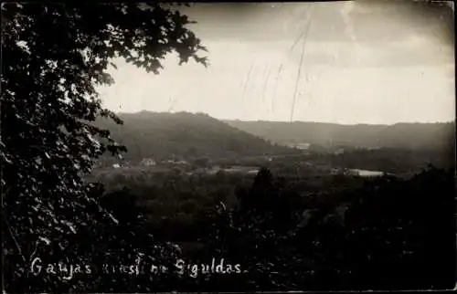 Ak Sigulda Segewold Lettland, Landschaftsblick