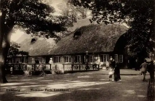 Ak Hamburg Mitte Hamm, Hammer Park, Landhaus