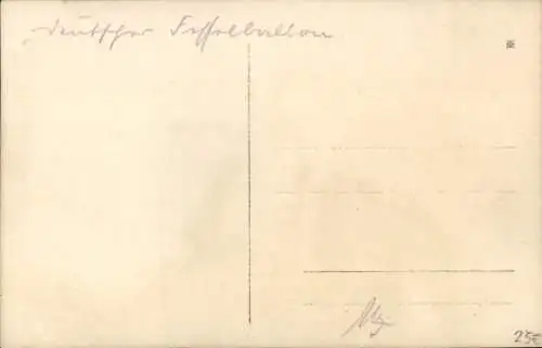 Foto Ak Luftfahrt, Fesselballon
