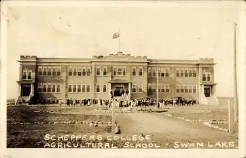 PC Swan Lake Manitoba Canada, Scheppers College, Agricultural School