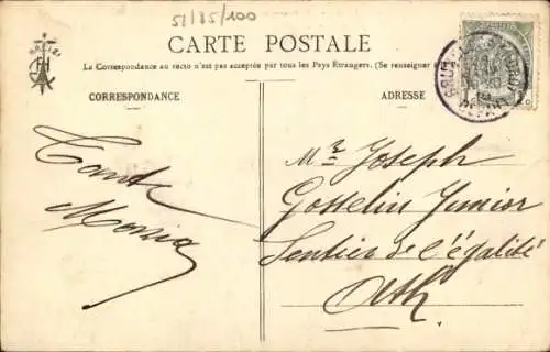 Lied CPA Les Chansons de Botrel, Paimpolaise