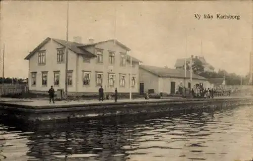 Ak Mölltorp Karlsborg Schweden, Wasserpartie