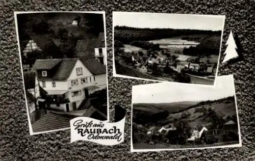 Ak Raubach Oberzent im Odenwald, Gasthaus und Pension Berghof