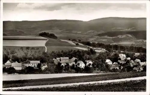 Ak Winterkasten Lindenfels Odenwald, Gesamtansicht