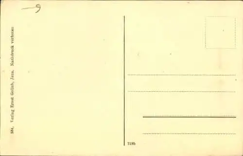 Ak Jena in Thüringen, Fromann'sches Haus, Fürstengraben