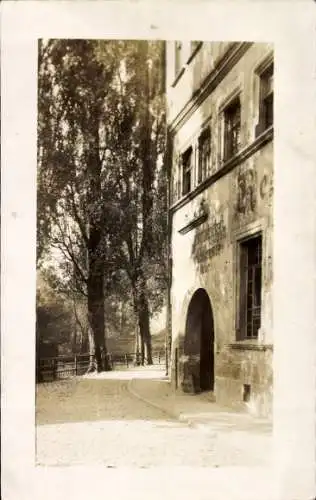 Foto Ak Erfurt in Thüringen, Straße, Haus