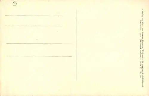 Ak Pohl Göns Butzbach im Taunus Hessen, Alter Vorbau, 1837