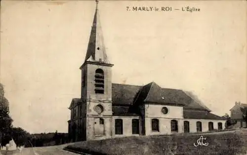 Ak Marly le Roi Yvelines, Kirche