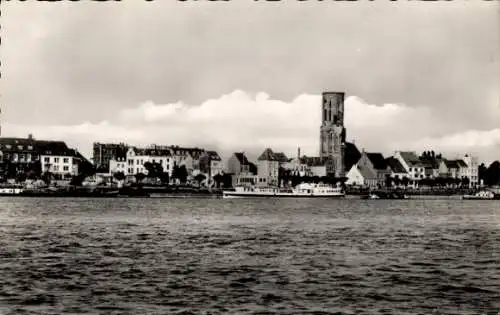 Ak Emmerich am Rhein, Stadtansicht