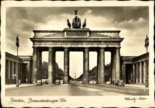 Ak Berlin Mitte, Brandenburger Tor