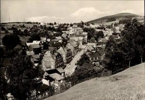 Ak Meuselbach Schwarzmühle Schwarzatal in Thüringen, Gesamtansicht