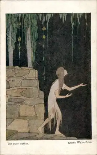 Künstler Ak Willebeek le Mair, Henriette, The Poor Orphan, Schumann's Children's Pieces, Waisenkind