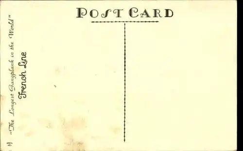 Ak Paquebot S.S. Normandie, CGT French Line, Dampfer