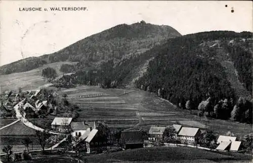 Ak Waltersdorf Großschönau Oberlausitz, Lausche