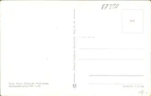 Ak Probstzella in Thüringen, Teilansicht