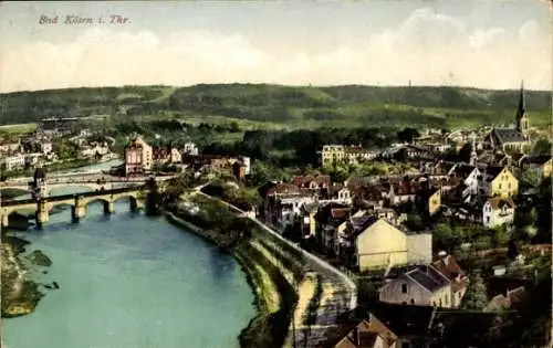 Ak Bad Kösen Naumburg an der Saale, Gesamtansicht