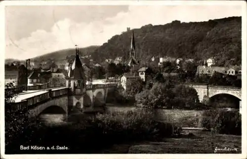 Ak Bad Kösen Naumburg an der Saale, Bad Kösen a. d. Saale.