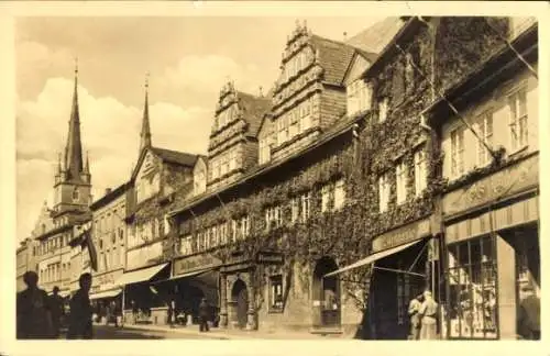 Ak Saalfeld an der Saale Thüringen, Apotheke Centers, Saalfeld