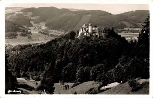 Ak Leutenberg in Thüringen,  Thür., Hoffmannsblick n. d. Friedensburg