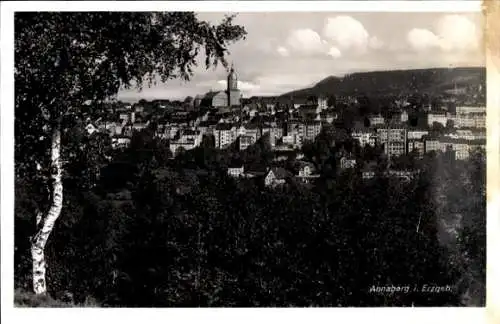 Ak Annaberg Buchholz im Erzgebirge, Gesamtansicht