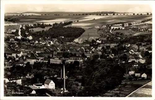 Ak Zschopau im Erzgebirge Sachsen, Blick auf Zschopau