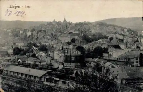 Ak Siegen in Westfalen, Siegen - Total