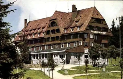 Ak Feldberg im Schwarzwald, Hotel Feldbergerhof, 1279 m ü. M.