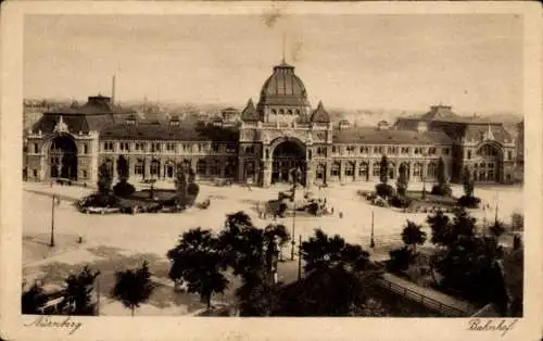 Ak Nürnberg, Bahnhof Nürnberg