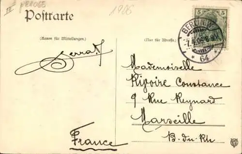 Passepartout Ak Berlin Mitte, Dom