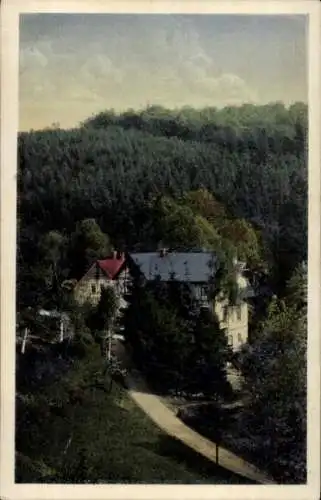 Ak Roßwein in Sachsen, Gruß aus der Margaretenmühle, Restaurant u. Sommerfrische