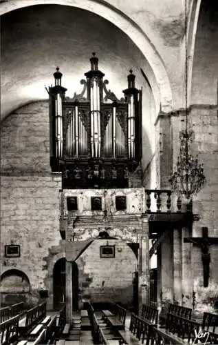 Ak Saint Savin Hautes-Pyrénées, Abteikirche, die Orgeln