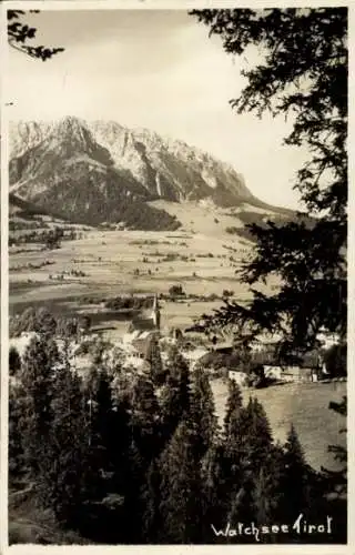 Ak Walchsee in Tirol, Gesamtansicht