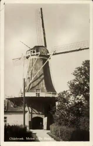 Ak Oldebroek Gelderland, Molen De Hoop